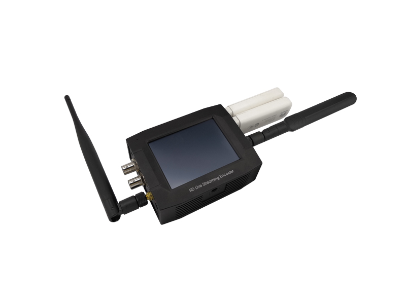 portable bonded dual video streaming encoder