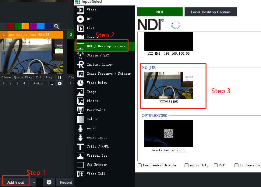 Setting an audio or video delay on your vMix Inputs. Sync up your live  production! 