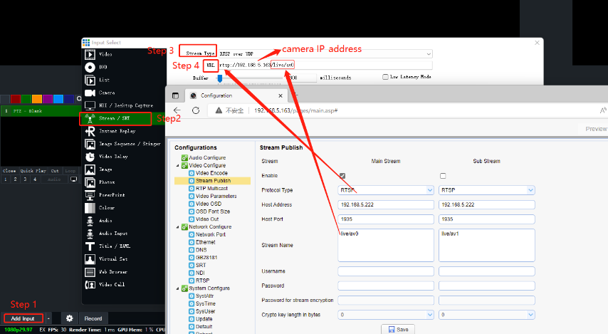 Setting an audio or video delay on your vMix Inputs. Sync up your live  production! 