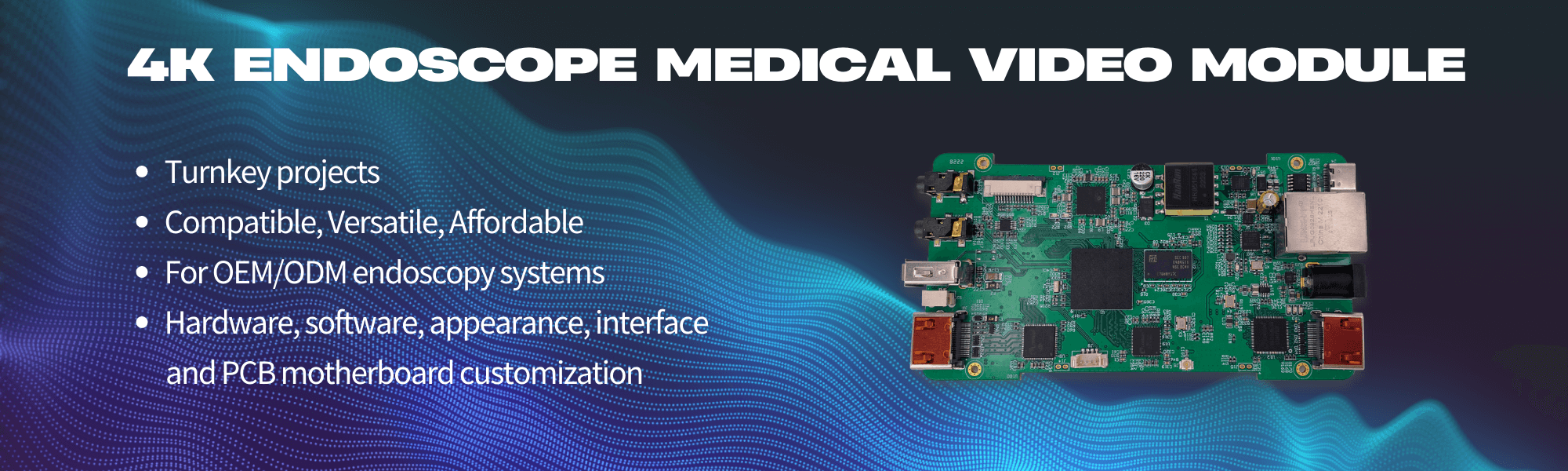 4K endoscpe medical video recorder module