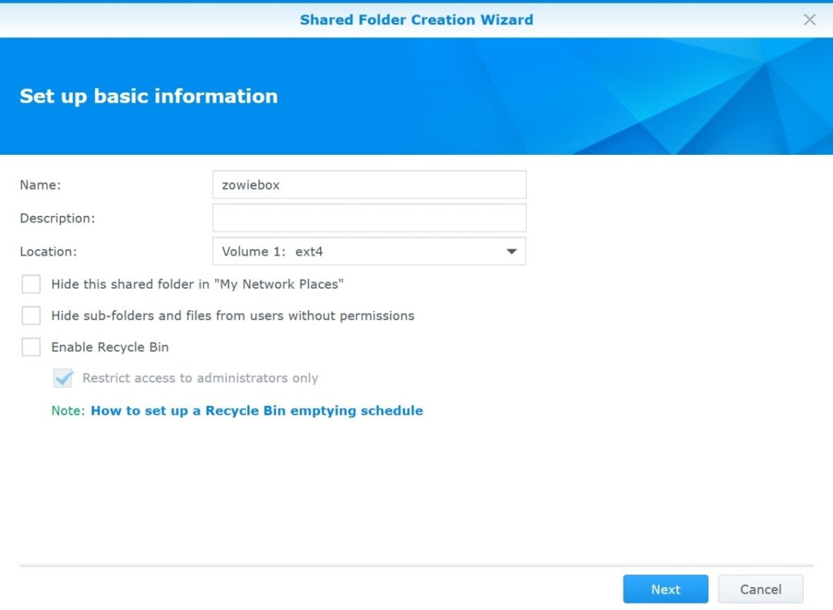 How to use NAS to save video file Zowietek Electronics, Ltd.