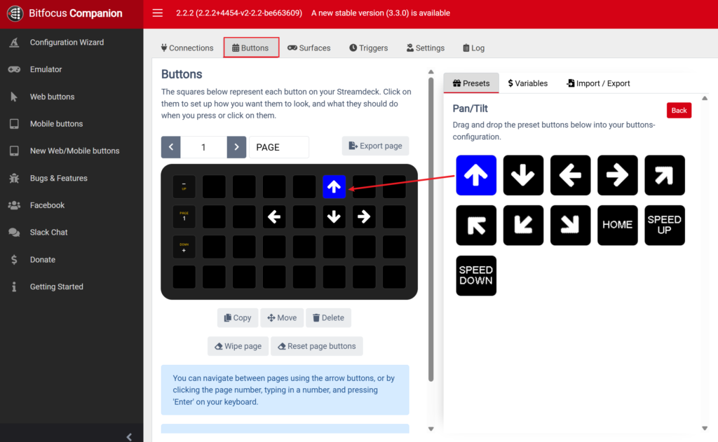 How to control ZowiePTZ by BITFOCUS Companion – Zowietek Electronics, Ltd.
